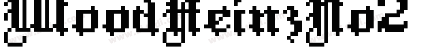 WoodHeinzNo2 New字体转换 WoodHeinzNo2 New字体转换